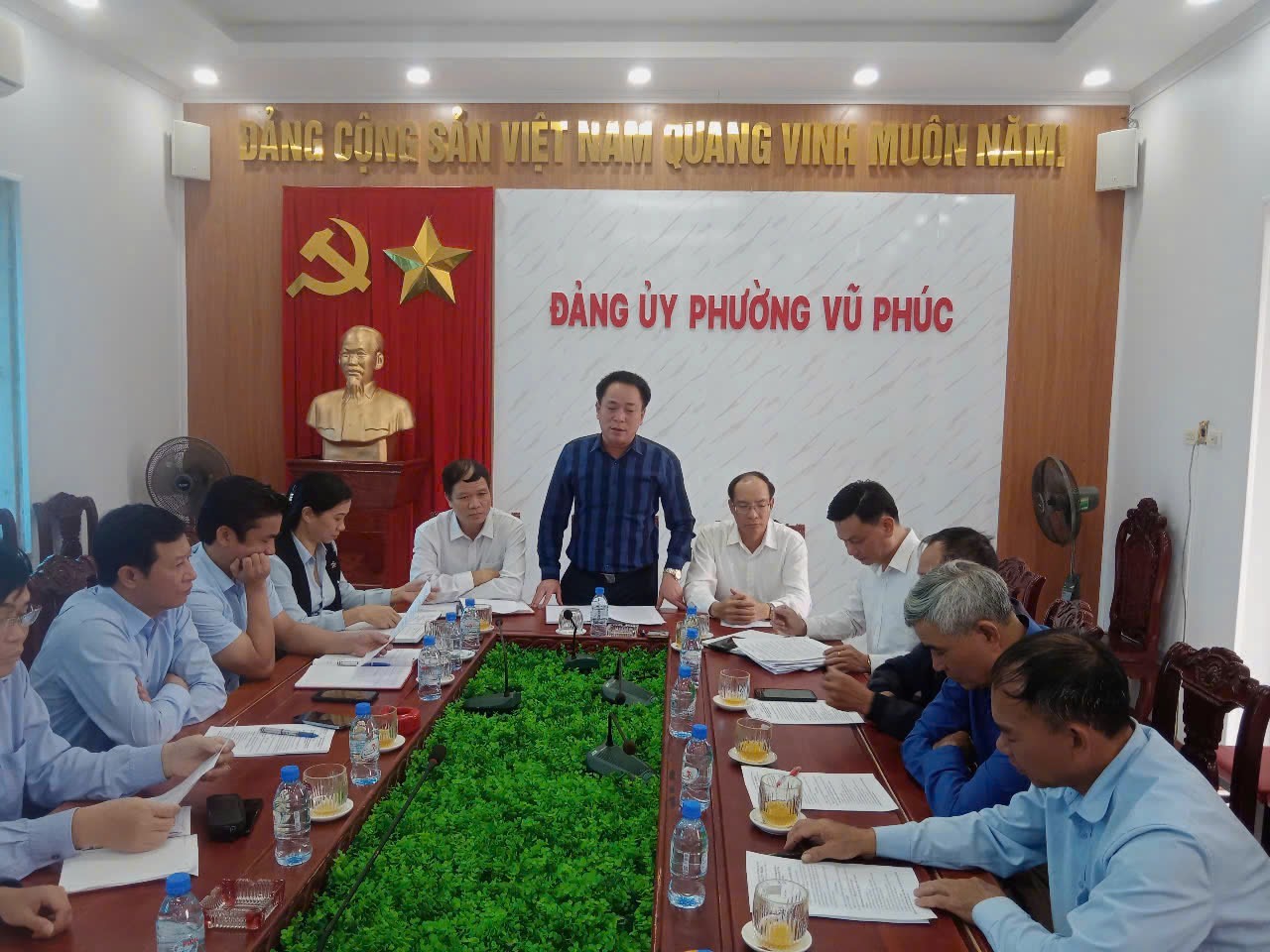 Phường Vũ Phúc tổ chức Hội nghị hiệp thương lần thứ nhất giới thiệu người ứng cử đại biểu HĐND phường nhiệm kỳ 2026 – 2031
