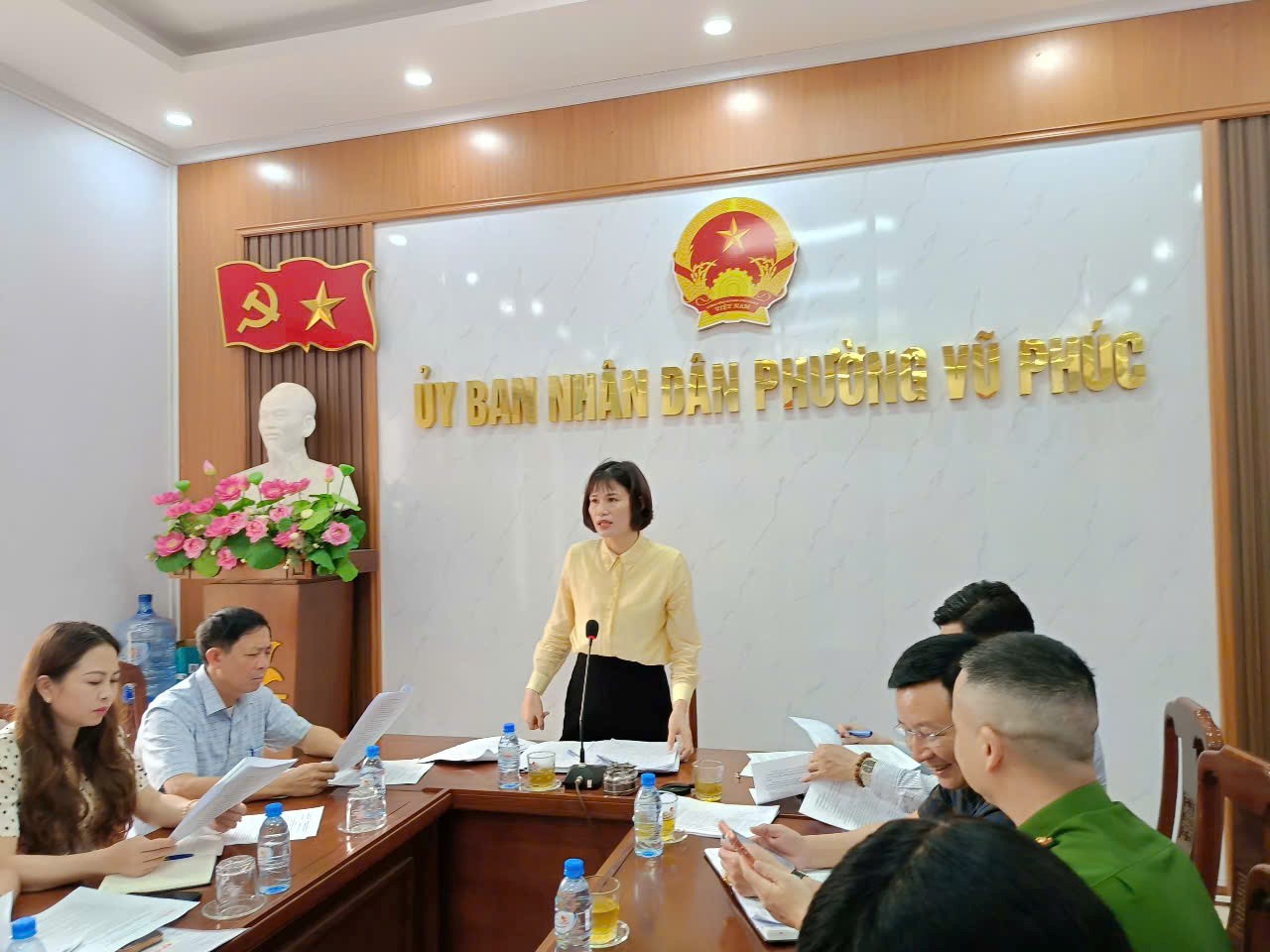 UBND phường Vũ Phúc triển khai Kế hoạch tổ chức Đại hội TDTT lần thứ I năm 2026