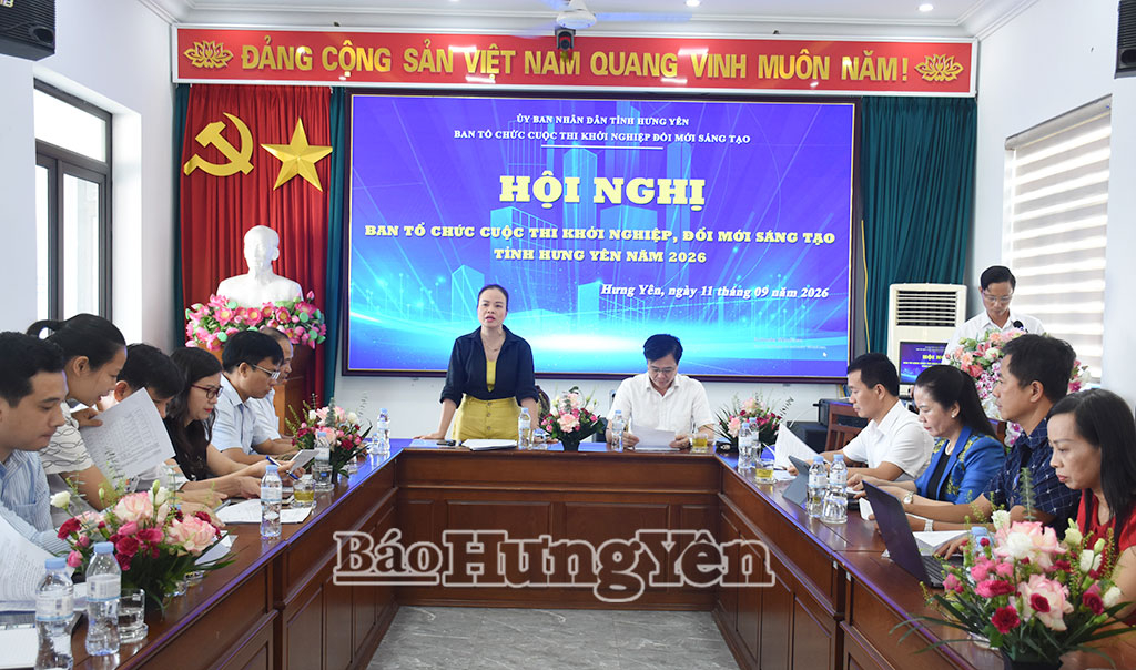 85 công trình tham gia Cuộc thi khởi nghiệp, đổi mới sáng tạo tỉnh Hưng Yên năm 2026