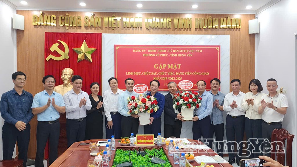 Dấu ấn Vũ Phúc: Phát huy nguồn lực tôn giáo trong kiến tạo nếp sống văn minh và bảo vệ nền tảng tư tưởng của Đảng thời kỳ hậu sáp nhập