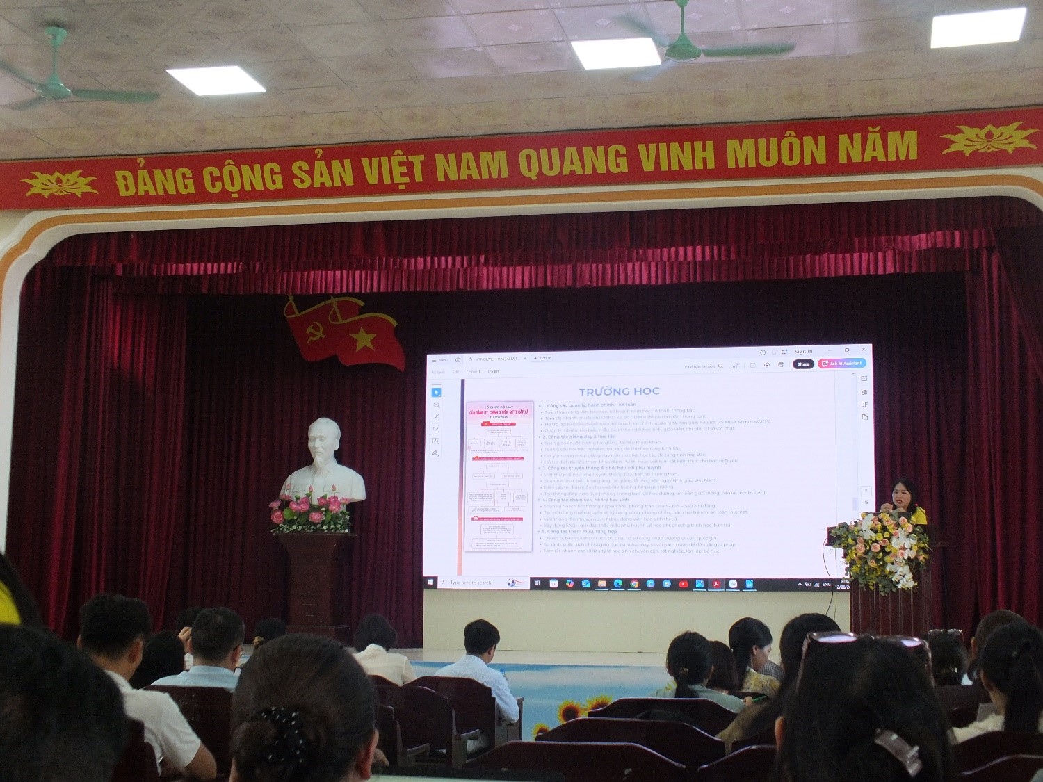 Phường Vũ Phúc tăng cường tập huấn chuyển đổi số, nâng cao năng lực ứng dụng công nghệ cho cán bộ, công chức, viên chức