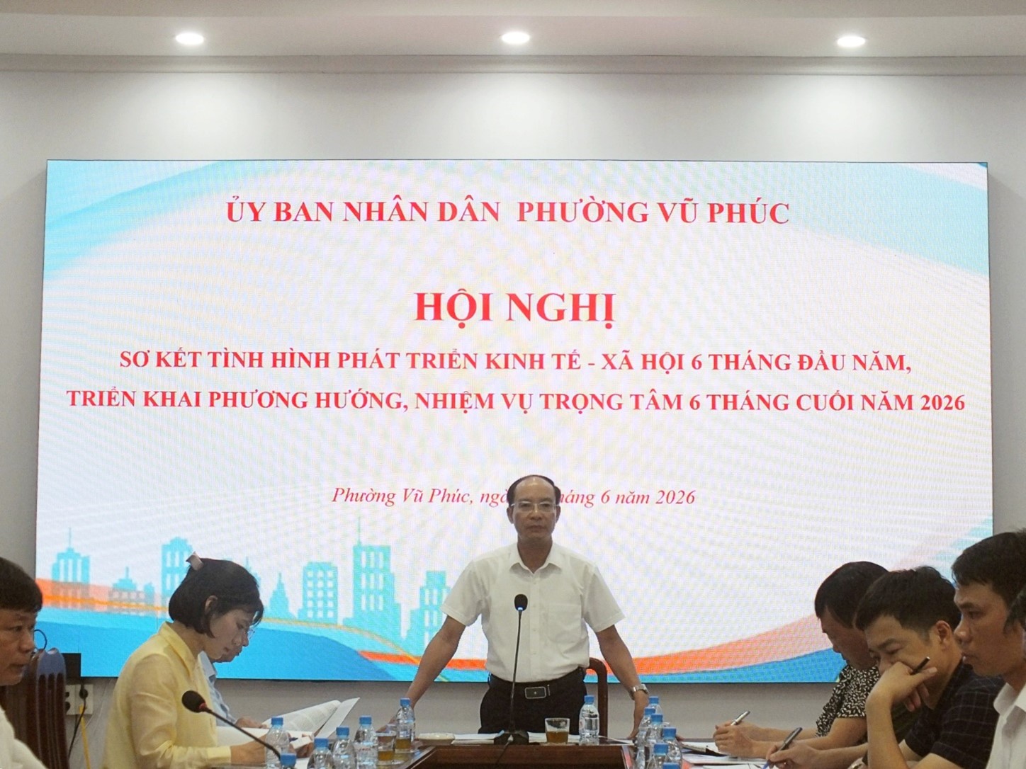 Vũ Phúc đẩy mạnh phát triển kinh tế - xã hội, quyết tâm hoàn thành xuất sắc nhiệm vụ năm 2026