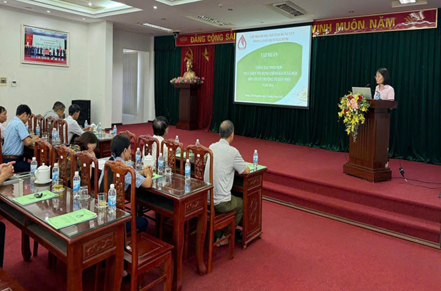 Phòng giao dịch Ngân hàng Chính sách xã hội Thái Bình tập huấn nghiệp vụ đối với tổ trưởng tổ dân phố trong công tác phối hợp thực hiện tín dụng chính sách xã hội năm 2026