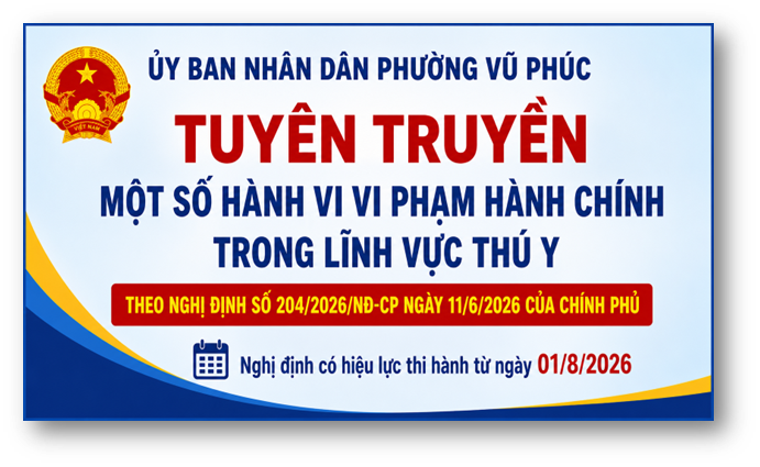 Giới thiệu một số hành vi vi phạm hành chính trong lĩnh vực thú y theo Nghị định số 204/2026/NĐ-CP