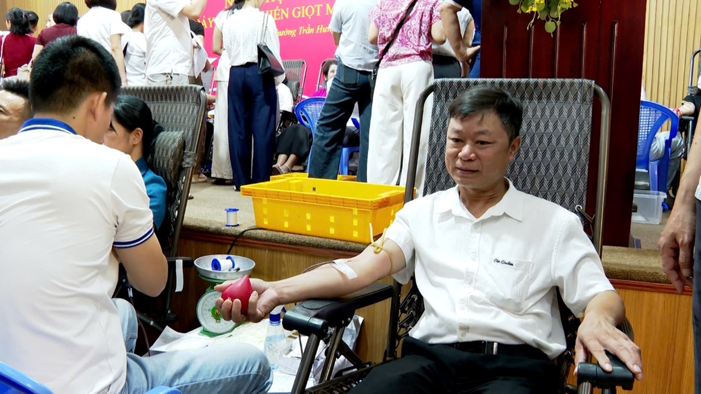 Phường Vũ Phúc tổ chức Ngày hội hiến máu tình nguyện đợt 1 năm 2026