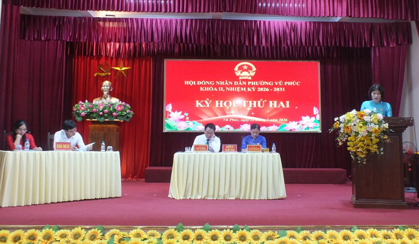 HĐND phường Vũ Phúc quyết nghị nhiều giải pháp thúc đẩy phát triển kinh tế - xã hội