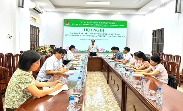 Ban đại diện Hội đồng quản trị Ngân hàng Chính sách xã hội phường Vũ Phúc - tỉnh Hưng Yên