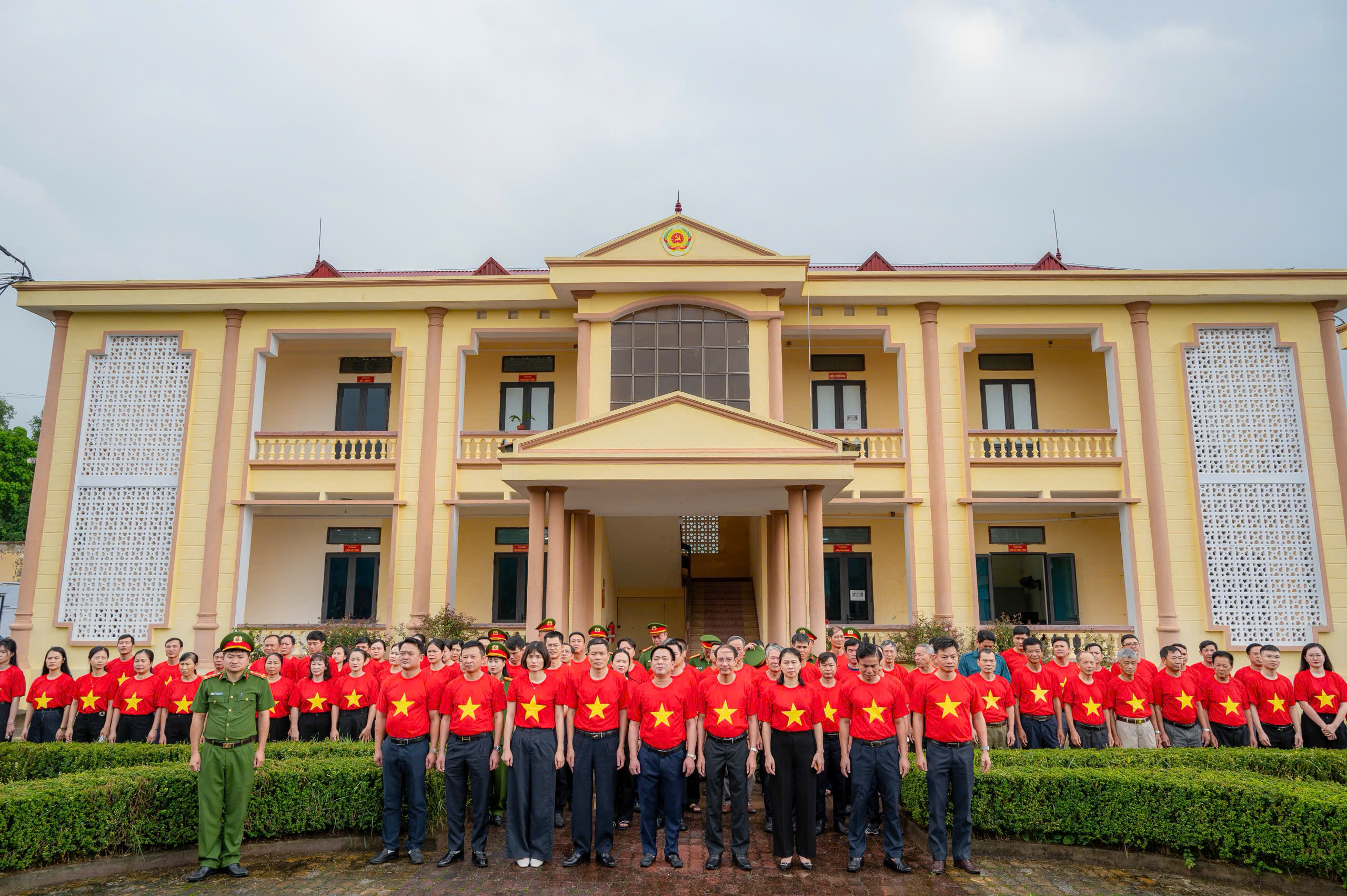 Phường Vũ Phúc dự Lễ chào cờ toàn tỉnh Hưng Yên