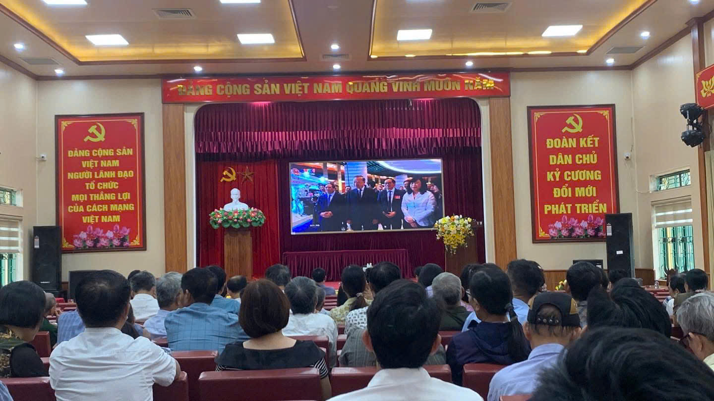 Đảng ủy phường Vũ Phúc tổ chức hội nghị quán triệt, triển khai  thực hiện 4 Nghị quyết của Bộ Chính trị